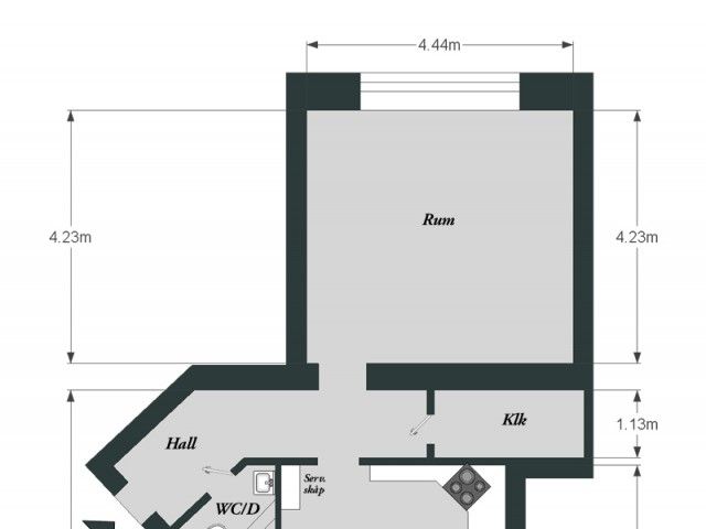 54平米淡雅公寓 简约地板营造白色世界(组图)  