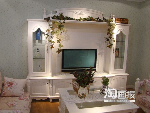 唯美韩式田园衣柜，打造韩剧里的童话宫殿(图) 