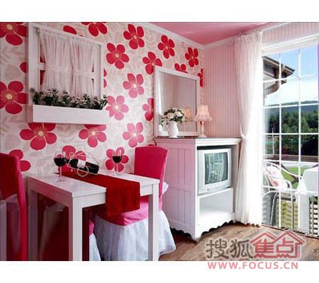 超萌粉嫩卧室家装 打造你的时尚浪漫粉色王国 
