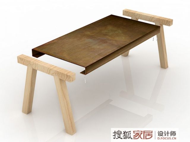 2012米兰设计周作品 小型家具之mastro工作桌 