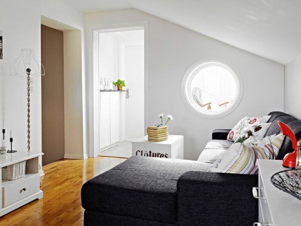 瑞典69平白色公寓 让您享受质感生活（图） 