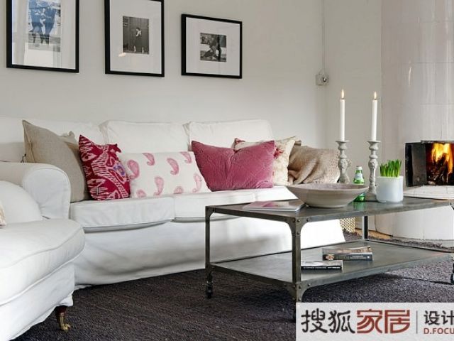 87平米简洁细长的公寓设计  素色系的温暖窝 
