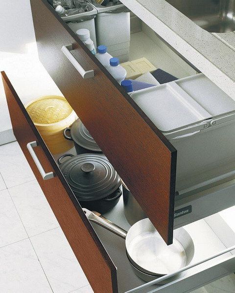 不怕家居面积小 实用厨房抽屉收纳好方法(图) 