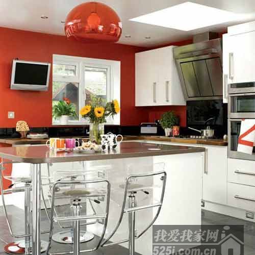 2012最新小户型厨房装修效果图 美观又实用