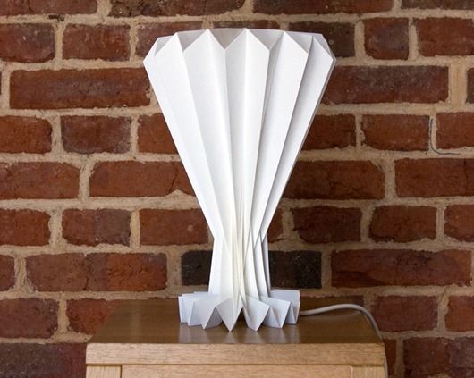 最环保：法国设计师的环保纸灯设计（图） 