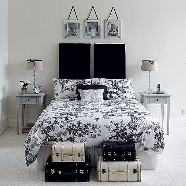经典之色系列 18款黑白色卧室设计（组图） 