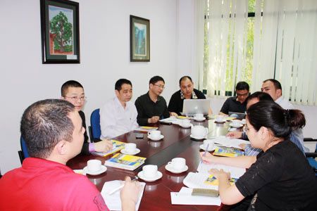 中国卫浴代表团会见越南贸易出口促进中心