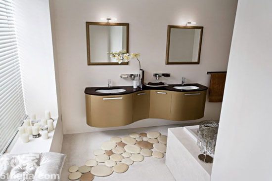 12个现代化卫浴间 体验完美私人空间（组图） 