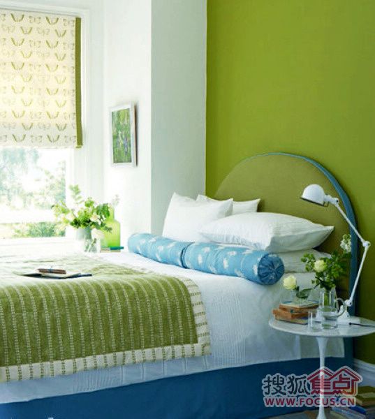16个清新亮丽绿色系墙纸 勾勒出明媚家居线条 