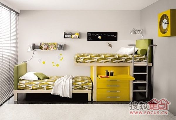 组合式家具设计 给孩子一个温馨的睡眠环境 