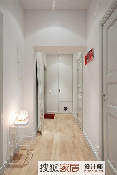 83平米简洁风格三居住宅 海魂风拼凑舒适质感 