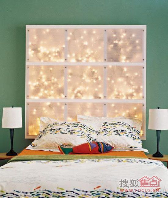 创意DIY床头背景墙设计 打造温馨的睡眠空间 