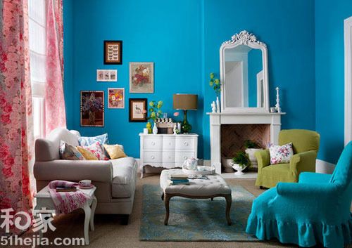 多一点色彩 10种方案让客厅鲜活起来（组图） 