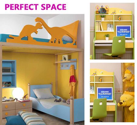 孩子们最爱的房间搭配 活力空间趣味无穷 