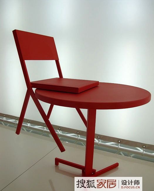 2012米兰家具展 意大利EMU家具的红色创意 