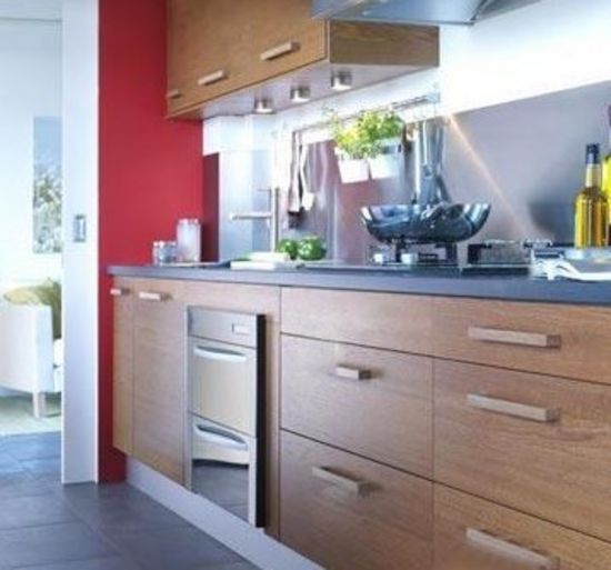 欧式厨房设计 现代简约的小户型样板间(组图) 