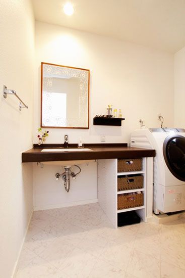 整洁+收纳 8款日式小户型洗手间装饰法(组图) 
