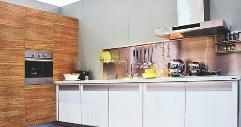巧作室内装饰 橱柜带来现代厨房生活(组图) 