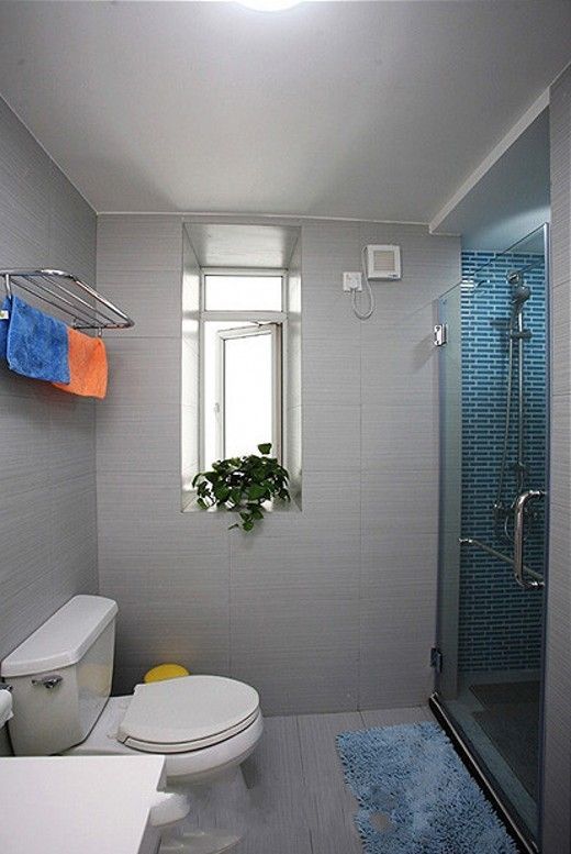 简约75平旧房改造 “偷”出空间改淋浴房 