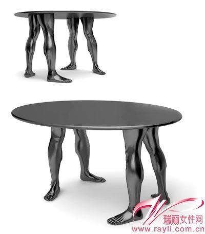 人腿桌子