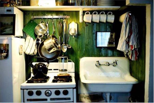 小空间大利用 33个小户型厨房收纳好办法 