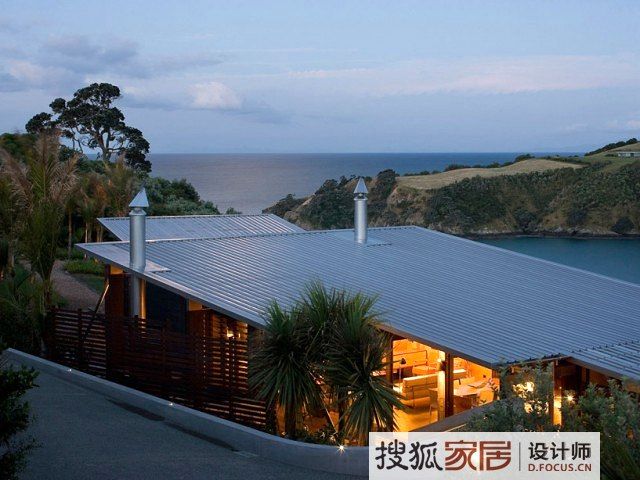 新西兰亚热带海湾风景房 享受自然的别样清新 