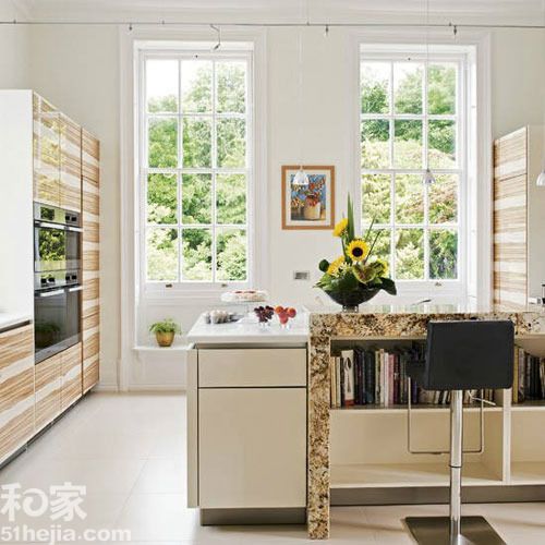 10种小户型厨房 功能与美观完美结合（组图） 
