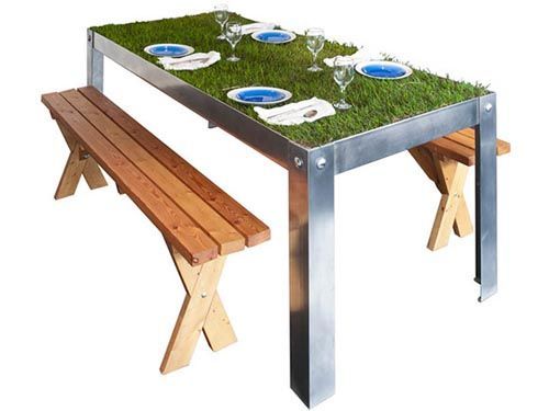 草地餐桌：让你在家就可享受“野餐”