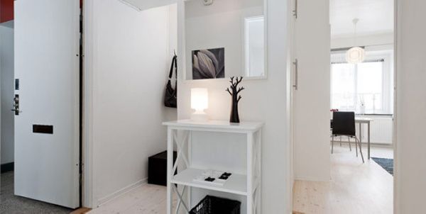 44平瑞士公寓 橡木地板让室内鲜活起来(组图) 