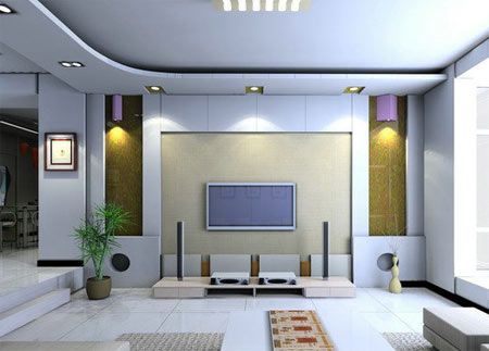 构建客厅全新维度 55款绝美电视背景墙(组图) 