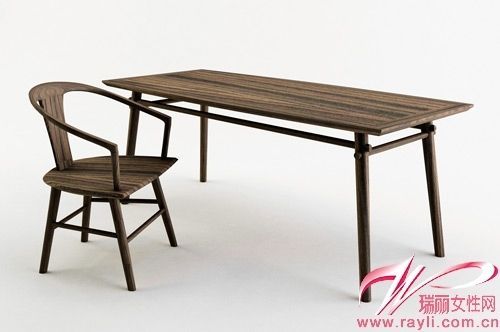 Moreless 木质书桌