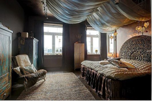 北欧复古公寓装饰 令人着迷的华丽家具（图） 