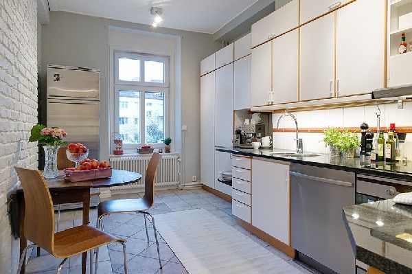 爱上小清新 传统MIX现代的北欧公寓（组图） 