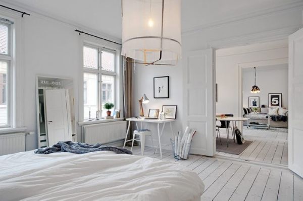 流行风格 舒适优雅的瑞典公寓（组图） 