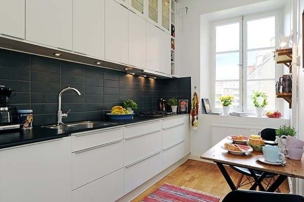 清新简约风 29个欧美风格的厨房设计方案 