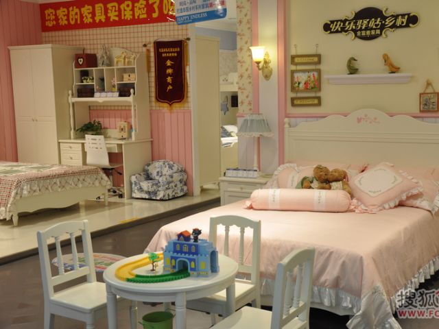缤纷绚烂多彩童年 西安市场精美儿童家具欣赏 