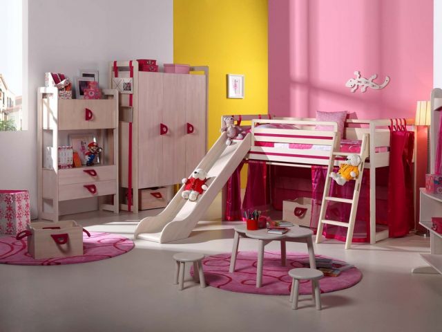 甜蜜的粉红色家具 打造梦幻童年公主梦（图） 