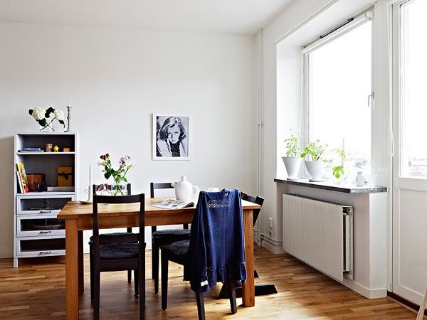 经典瑞典风 54平二房一厅优雅小公寓(组图) 