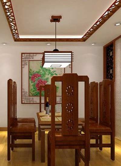 继承中国传统精华 富有韵味的中式餐厅(组图) 