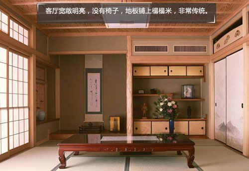 传统/禅意/简约 3风格打造日式韵味客厅(图) 