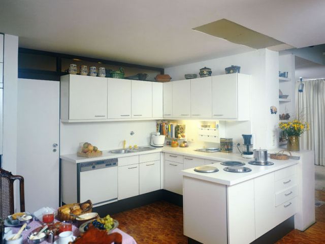 用餐烹饪一体化 开放式厨房装修效果35例(图) 