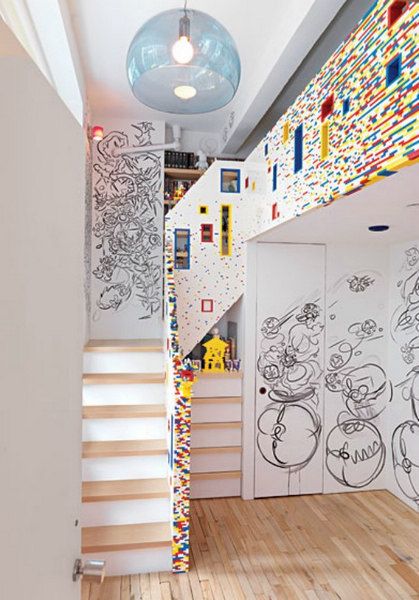 32款超个性儿童房地板 给孩子最酷设计(组图) 