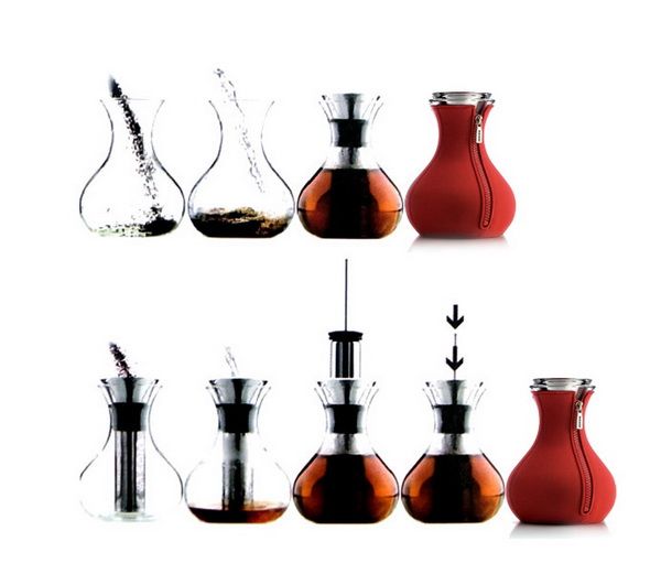 茶壶设计新杰作 丹麦Eva Solo红色泡茶壶(图) 