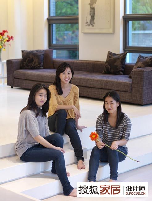 韩国美女的万花筒住宅 充满惊喜的温暖家 