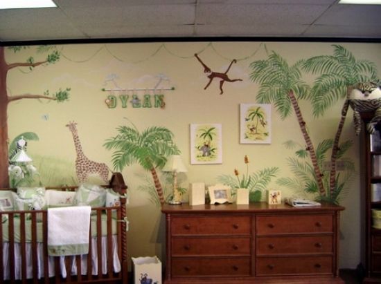 超酷！25个丛林主题儿童房设计方案（组图） 