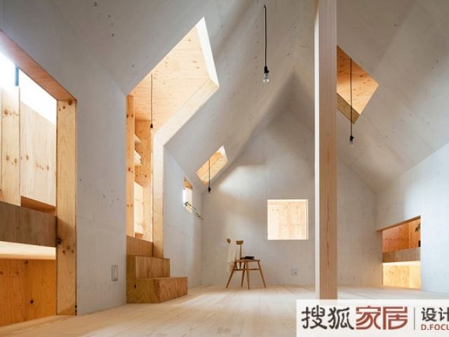 日本的蚂蚁之家设计 屋中屋构筑独立空间 