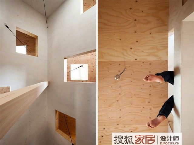 日本的蚂蚁之家设计 屋中屋构筑独立空间 