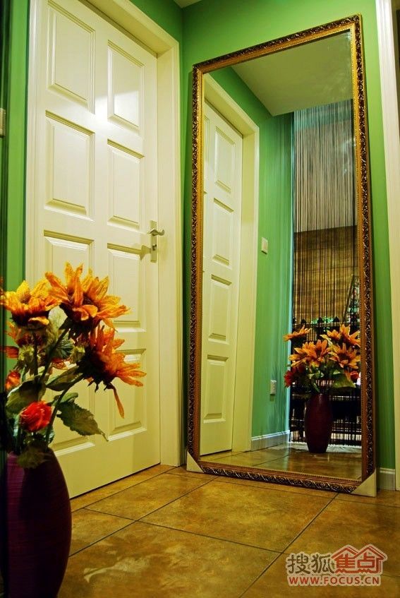 小夫妻的83平绿色清爽婚房 满足需求卫生间改书房 