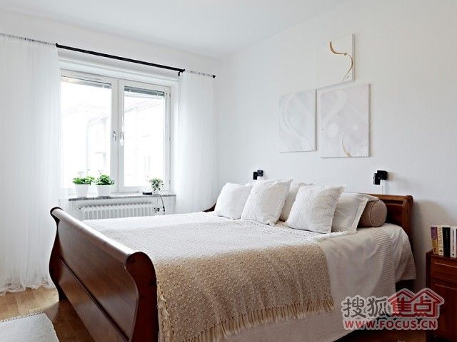 54平米的厚木质感公寓 北欧风情的纯净浪漫 