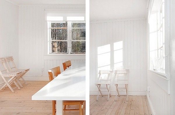 斯德哥尔摩小木屋 木纹地板搭张力空间(组图) 